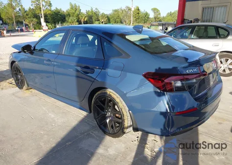 2025 Honda Civic Sport z USA, uszkodzony, nr VIN 2HGFE2F56SH584284